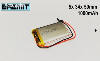 24941_09tk9qhSAvFFwu Akku 503450, 053450 3.7V 1000mAh Li-Polymer XT-30 Stecker