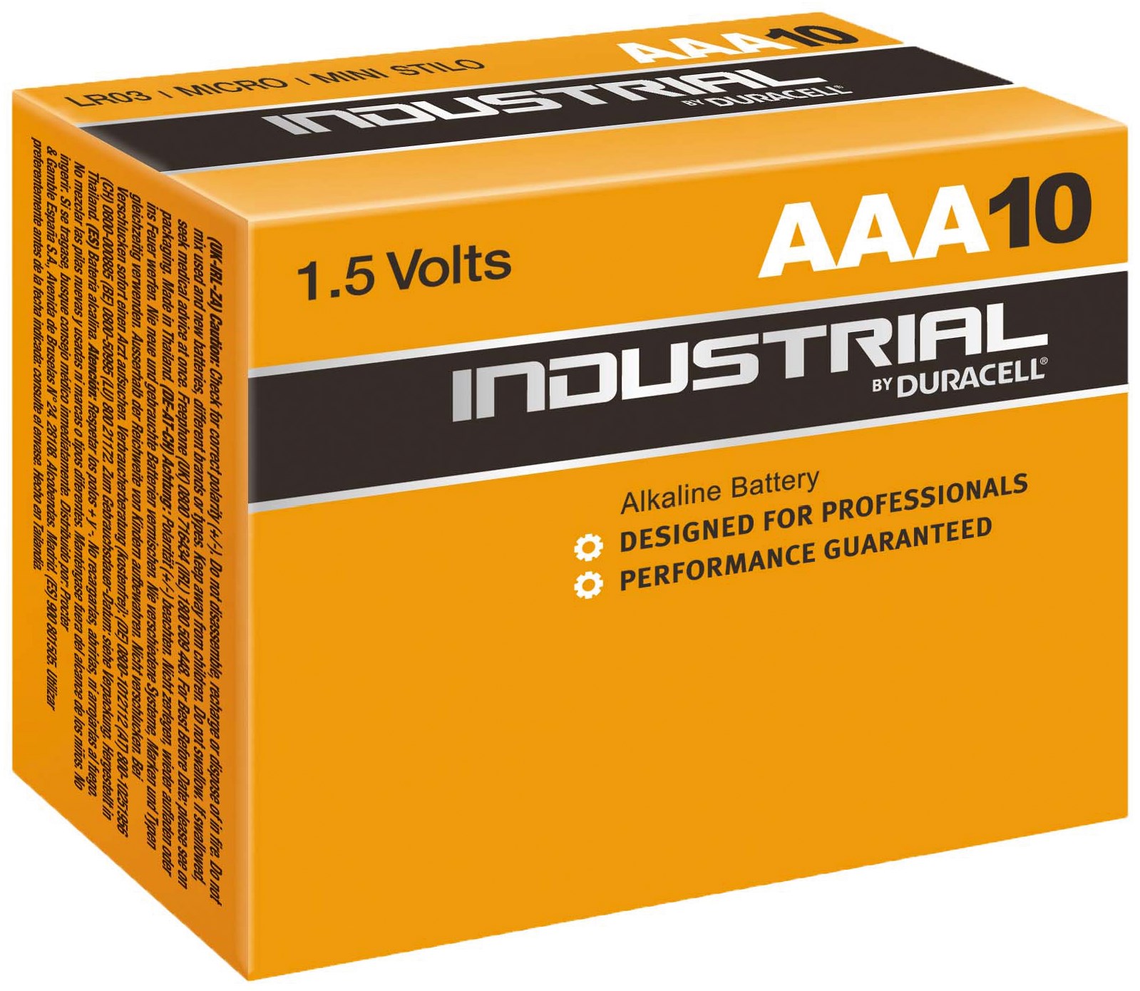 19068_0 Duracell Procell Constant AAA Alkaline Batterien 10er Pack