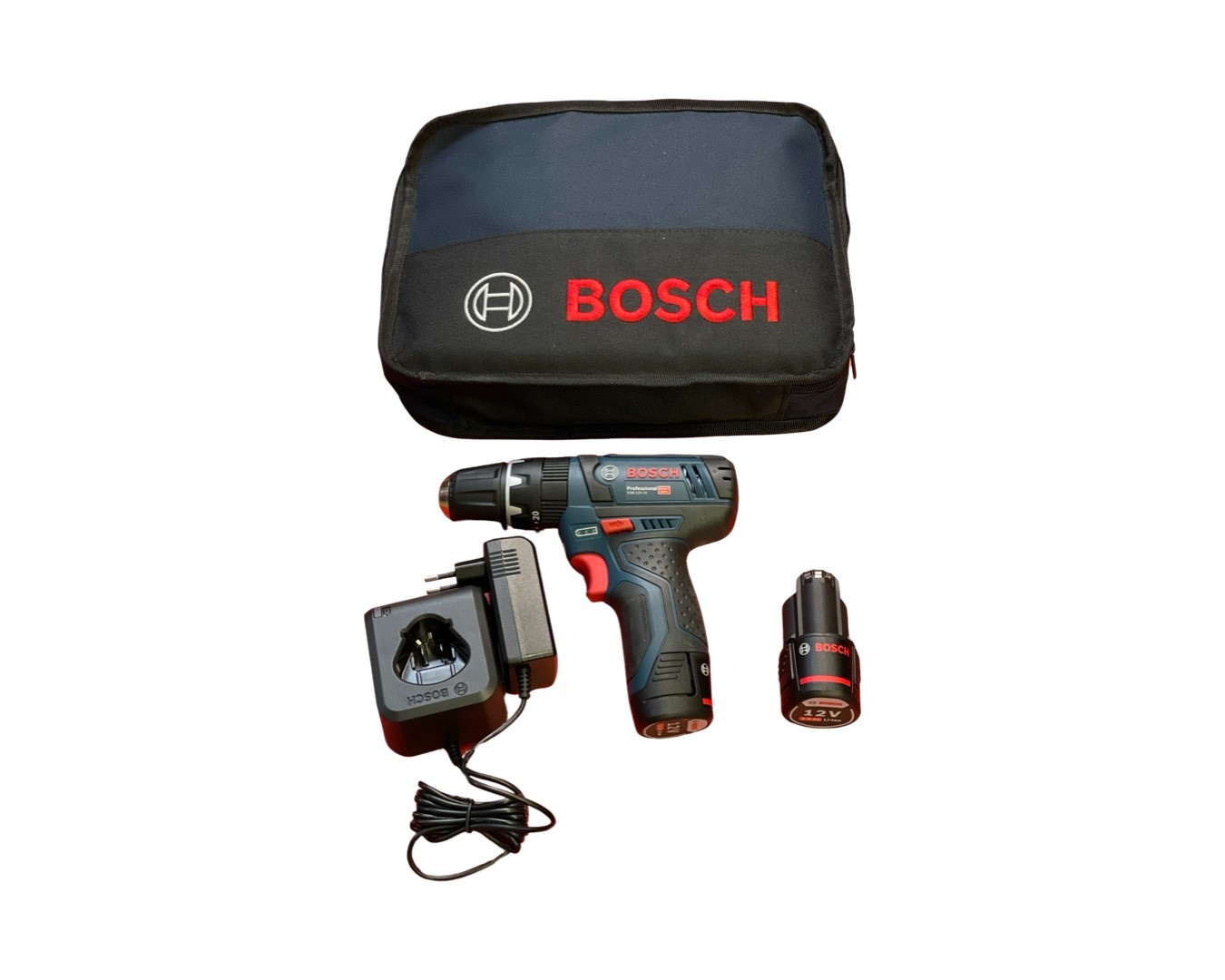 27379_0 BOSCH Akku-Schlagbohrschrauber GSB 12V-15 Professional (2x 2Ah, 12V)