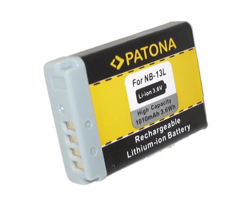 18010_0wLM2nQmhvTw3Y Akku ersetzt Canon NB-13L, (9839B001) 1010mAh