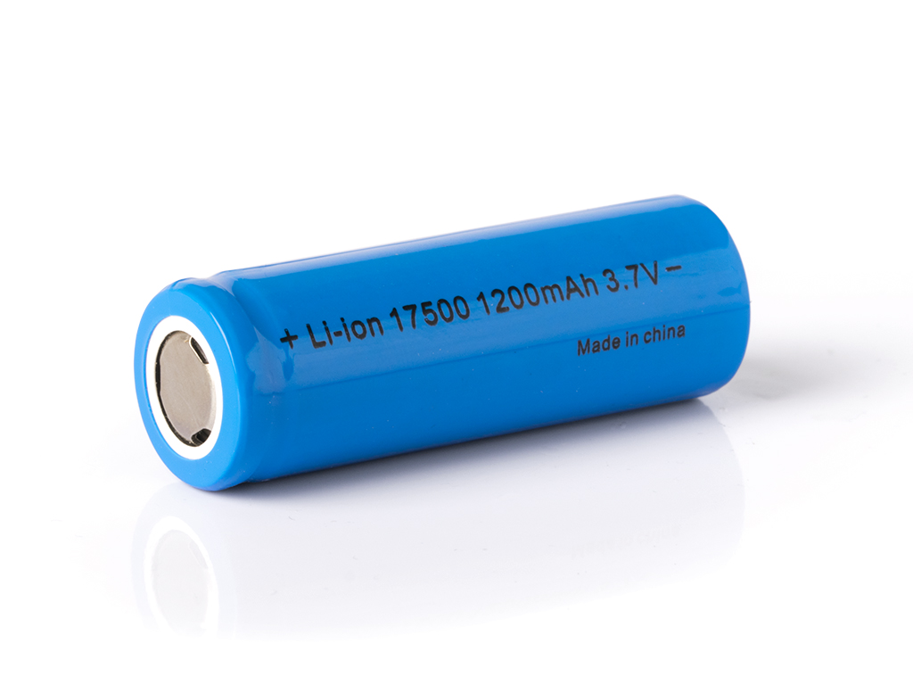 27098_0 17500 3.7V 1200mAh Li-Ion Akku (FlatTop) ungeschützt