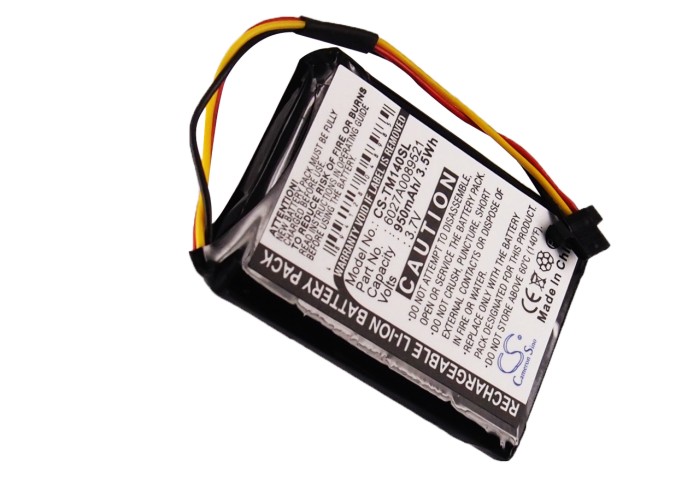 22111_0 Akku ersetzt TomTom 6027A0089521, VF6D, VF6S 950mAh