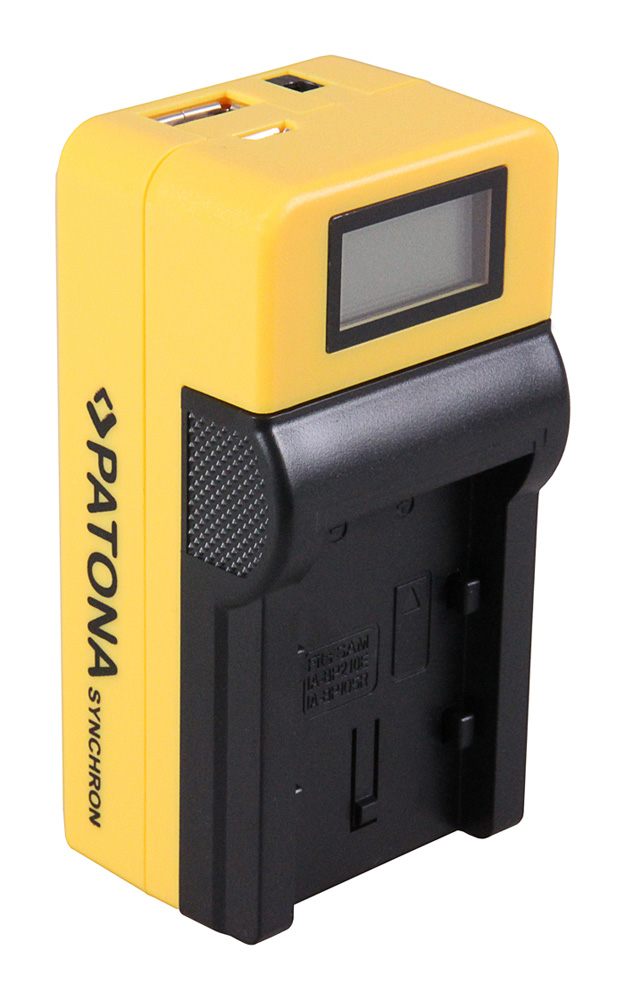 12948_0 4in1 LCD Ladegerät für Samsung IA-BP210, IA-BP420