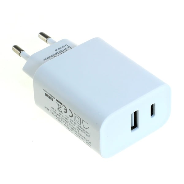 25299_0NemqtzzB6QtYI 32W USB-C Power Adapter, USB-C PD + USB-A für iPhone 14, iPad Pro