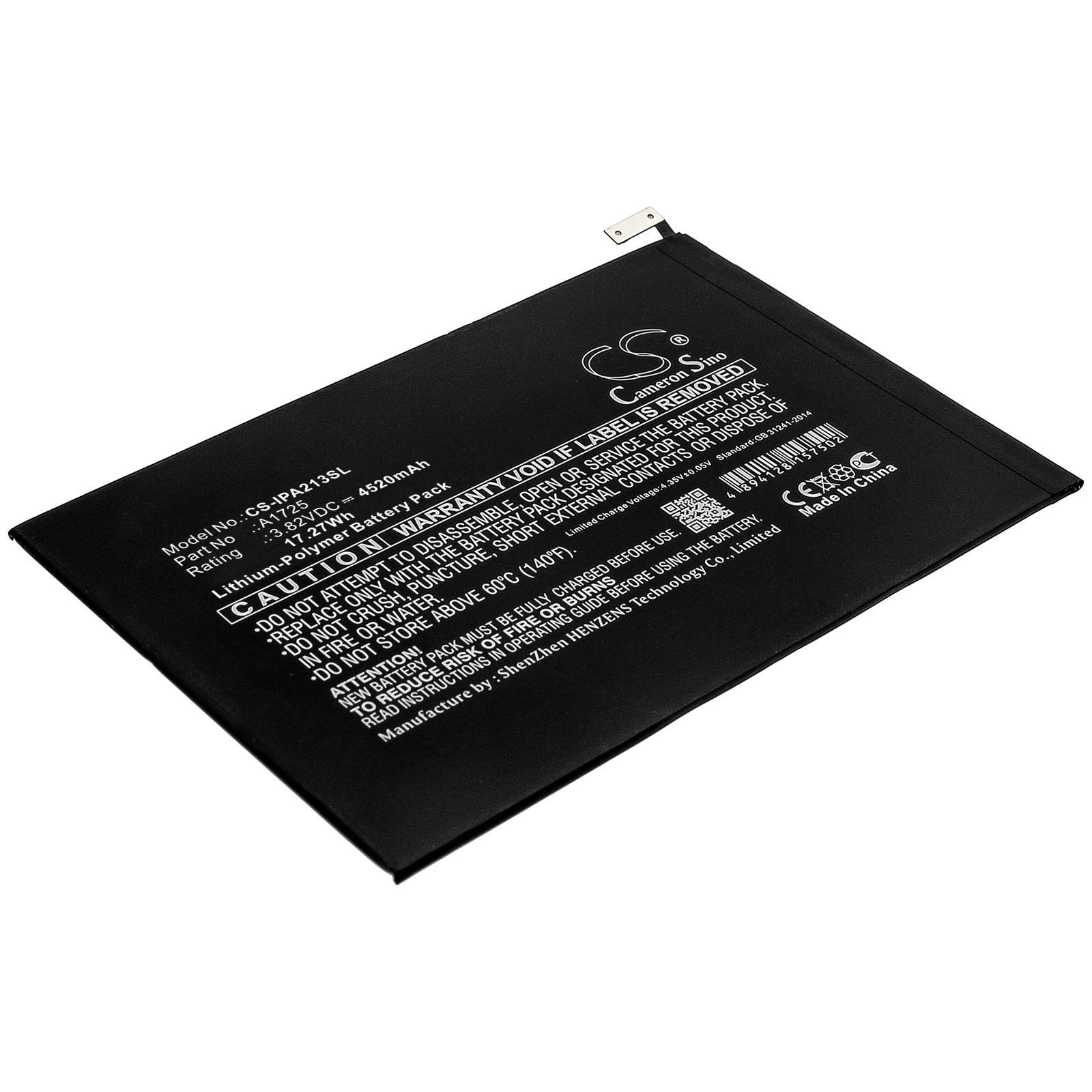 24357_0Y5tD0oNlI96xJ Akku passend für Apple iPad mini 5 Gen. A2124, A2126, A2133 ersetzt A1725