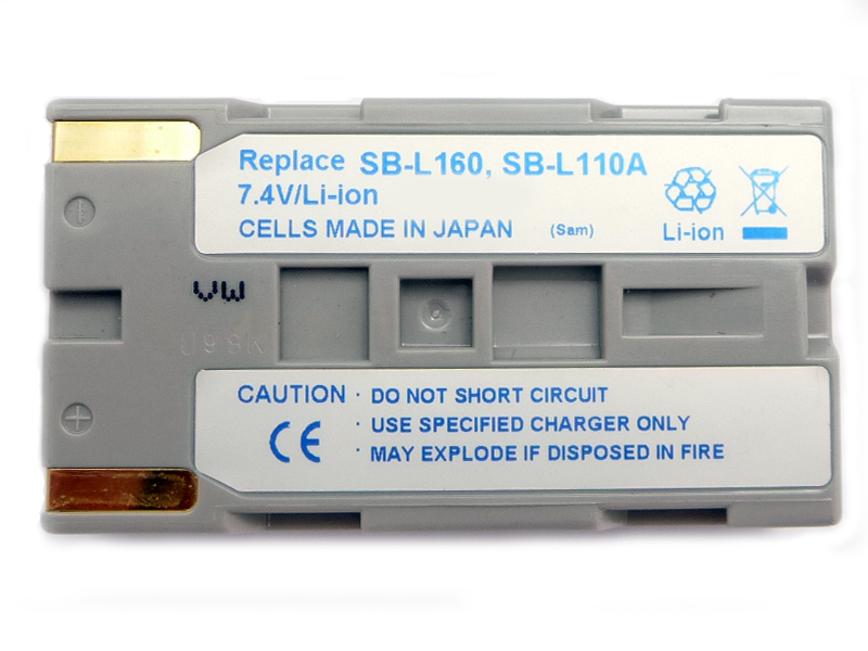 7239_0TLLDNX4WQanEC Akku passend für Samsung SC-D20, VM-A110 2200mAh Grau