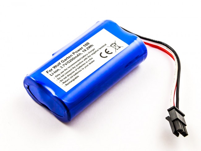 24142_0 Akku ersetzt Wolf Garden 7086-918 passend für Power 100