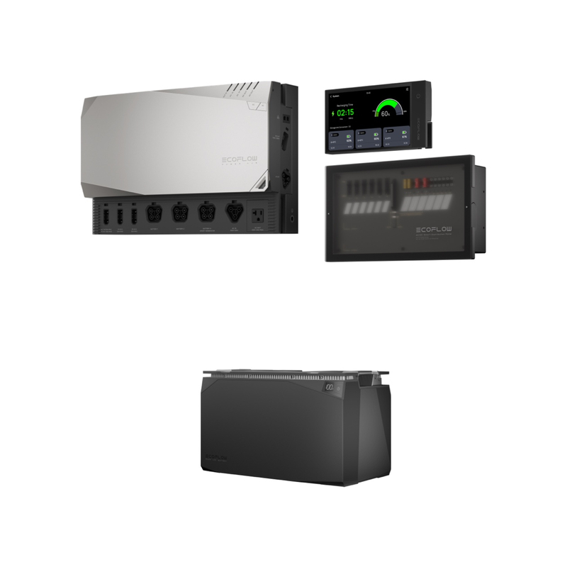 26879_0 EcoFlow Independence Kit mit Power Hub, Distribution Panel, Monitor, 5 kWh