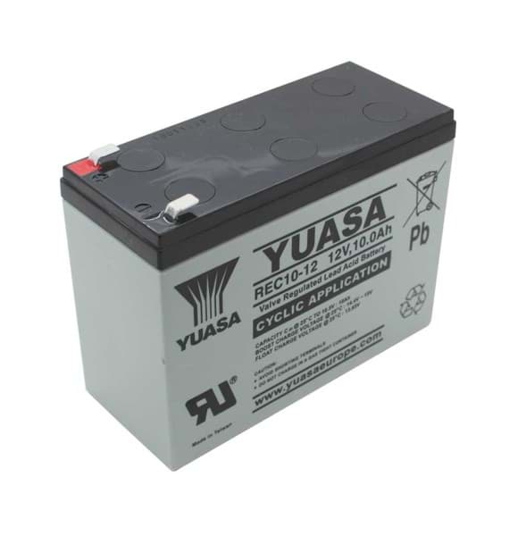 27211_0 Yuasa REC10-12 12V 10Ah Zyklenfester Blei-Akku 151x65x116mm