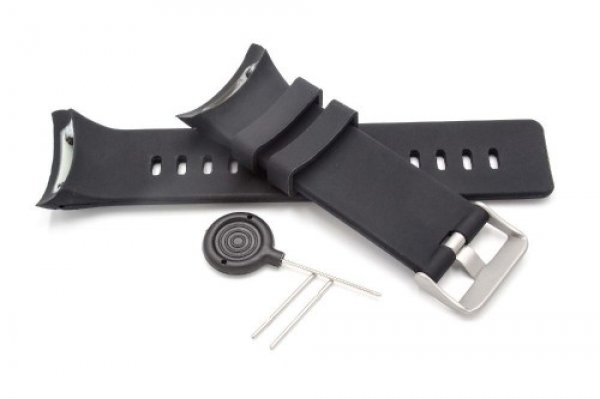 24719_0 Armband für Suunto Spartan Silikon Schwarz