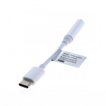 22764_04uHvDboOXAOYc Audio-Adapter USB-C auf 3,5mm Klinke Stereo für Huawei, Xiaomi