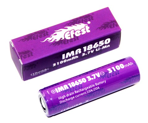18377_0xGcHOqkycKPCu Efest IMR 18650 3100mAh 20A Akku (ungeschützt)